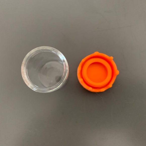 Halloween Glass Stash Jar Set (3) | Cookies, Runty & Skull | Drip Silicone Lids - Picture 3 of 4